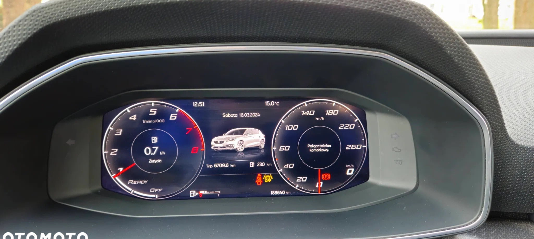 Seat Leon cena 62800 przebieg: 188287, rok produkcji 2020 z Ryki małe 742